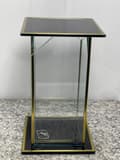Miniatyrbild 5 av 7: LITEN SVART OCH GULD SLUTGLAS / 1 STK