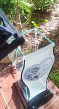 Miniatyrbillede 5 af 6: LANTERNE S-3 STOR / dedikation - mor / SORT / 1 STK
