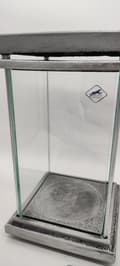 Miniatyrbild 4 av 11: SQUARE MAX RESIN - ANTIK / SYNTETISK STEN / SILVER / 1 STK