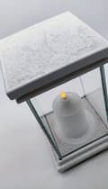 Miniatyrbild 4 av 6: SQUARE MAX RESIN - ANTIK / SYNTETISK STEN / VIT / 1 STK