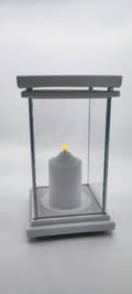Miniatyrbild 2 av 6: SQUARE MAX RESIN - ANTIK / SYNTETISK STEN / VIT / 1 STK