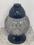 Miniatyrbild 8 av 9: GLAMOUR BALL LYKTA -STOR-KRISTALL/TRANSPARENT-SVART BAS/1 STK
