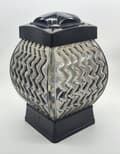 Miniatyrbild 8 av 11: GLAMOUR LYKTA KVADRAT STOR VÅG / SVART / 1 STK