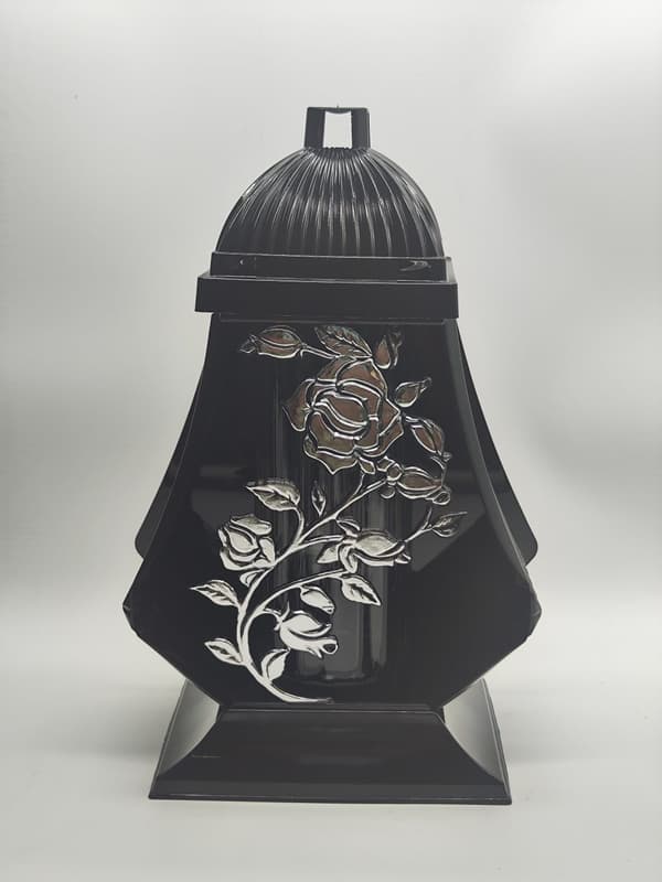 LJUS KAPELL LYKTA SAMA ROSE SILVER 1 STK