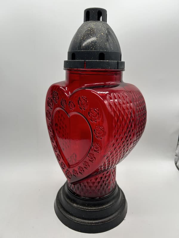 BIG HEART Z-493 RÖD / 1 STK
