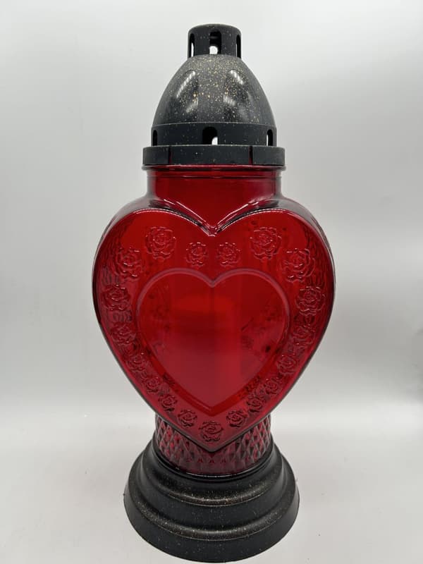 BIG HEART Z-493 RÖD / 1 STK