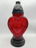Miniatyrbild 2 av 6: BIG HEART Z-493 RÖD / 1 STK