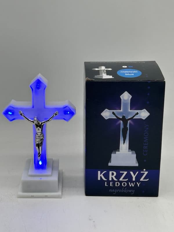 LED CROSS 1 / BLÅ / ART