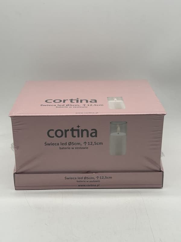 LED LYS I RØR TRANSPARENT 10CM-5CM/17-23/ MED BATTERIER