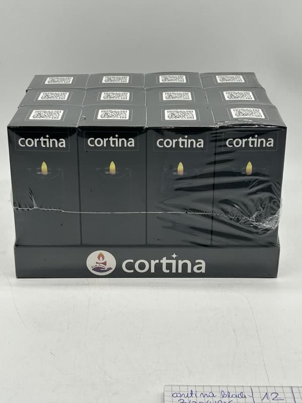 LYS RP CORTINA 5 CMX12,5 CM / 11-23 VOKS SORT UDEN BATTERI/1 stk.