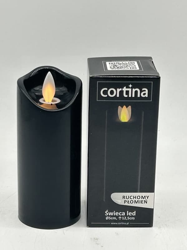 LYS RP CORTINA 5 CMX12,5 CM / 11-23 VOKS SORT UDEN BATTERI/1 stk.