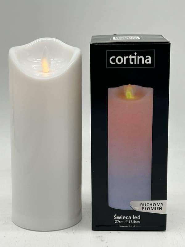 LYS RP CORTINA 7 CMX17,5 CM / 16-23 VOKS HVID UDEN BATTERI/1 stk.