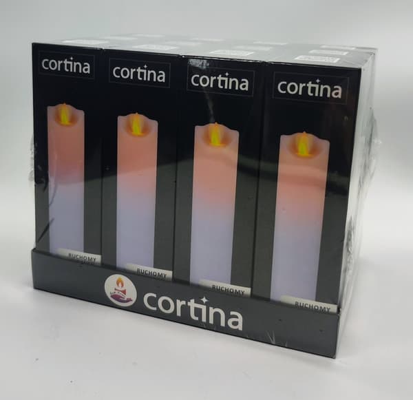 LYS RP CORTINA 5 CMX17,5 CM / 13-23 VOKS HVID UDEN BATTERI/1 stk.