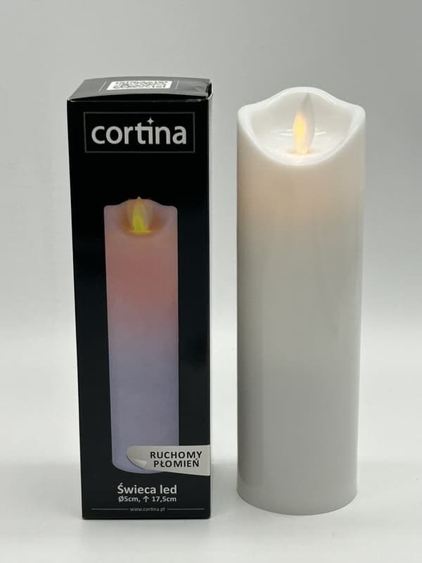 LYS RP CORTINA 5 CMX17,5 CM / 13-23 VOKS HVID UDEN BATTERI/1 stk.