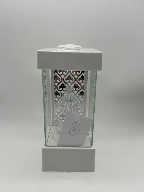 LYHTY L-25-1 / LED / HOPEAN TAKA + LED / VALKOINEN - KIRKAS / 1 KAPPALE