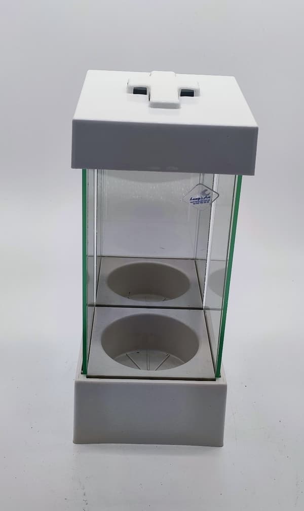 LYHTY L-25-1 / LED / HOPEAN TAKA + LED / VALKOINEN - KIRKAS / 1 KAPPALE