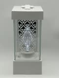 Miniatyrbild 5 av 11: LANTERN L-25-2 /LED / LUSYRO BAKSIDA SILVER SIDOR +LED / VIT - KLART / 1 STK