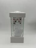 Miniatyrbild 10 av 11: LANTERN L-25-2 /LED / LUSYRO BAKSIDA SILVER SIDOR +LED / VIT - KLART / 1 STK