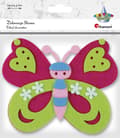 Pikkukuva 1 / 3: Huopakoristeet Butterfly 3D pinkki Titanum
