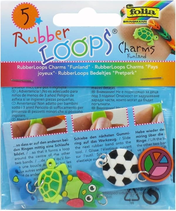 Charms Riipukset Funland 5 kpl Folio