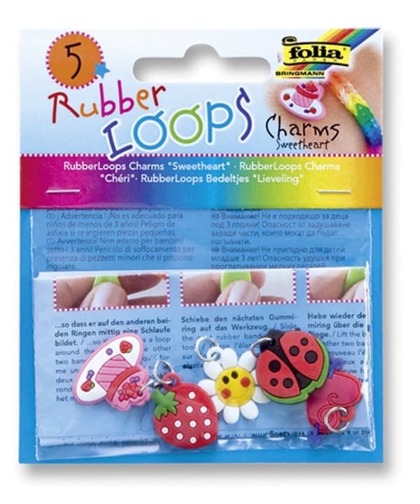Charms Sweetheart Riipukset 5 kpl Folio
