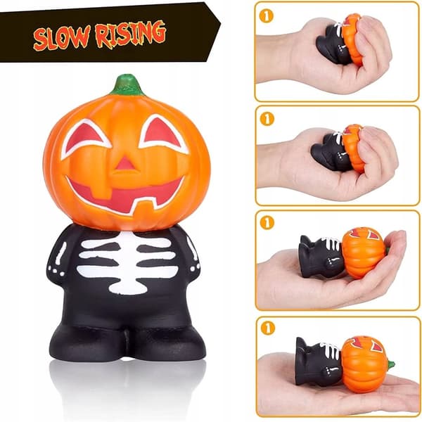 Halloween långsamt växande skumfigurer