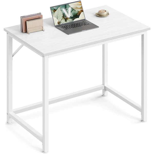 Lite skrivebord 80x50x75cm - Hvit