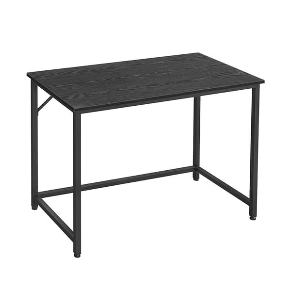 Svart työpöytä metallikehyksellä - 100 x 50 x 75 cm - 100 x 50 x 75 cm