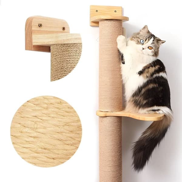 GRÅ KATT SCRATCHER TUTUMI P70509 BEIGE