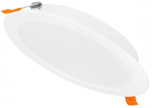 LED panel indbygget loftlampe rund 12W 4000K