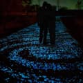 Pikkukuva 6 / 8: GLORIOUS STONES Fluoresoivat kivet SININEN GLOW IN THE DARK 50 kpl
