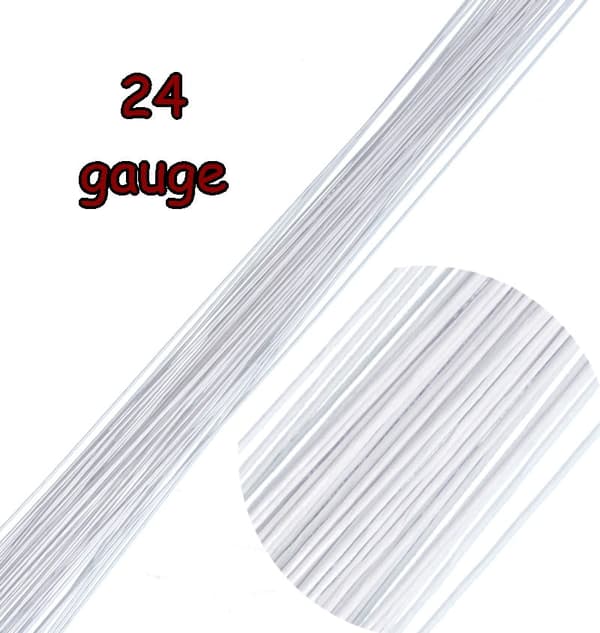 VIT Blomstertråd 24 gauge (0,56 mm)