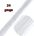 Pikkukuva 2 / 2: VALKOINEN kukkalanka 24 gauge (0,56 mm)