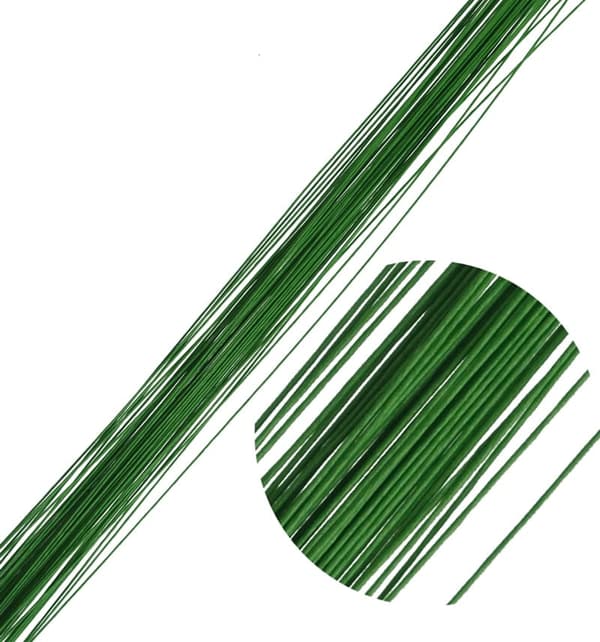 GRÖN Blomstertråd 28 gauge (0,36 mm)