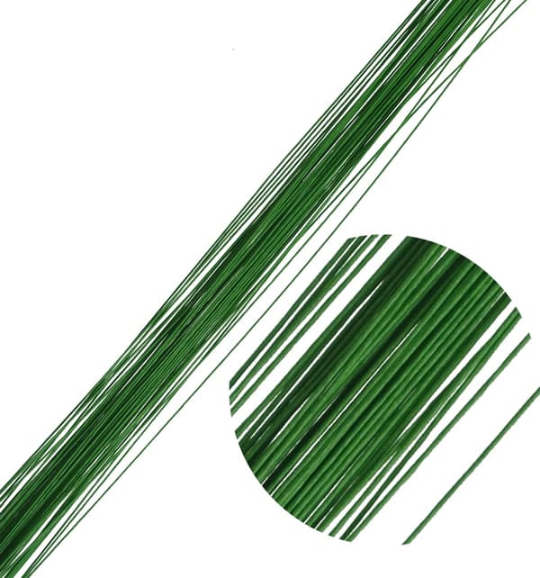GRÖN Blomstertråd 28 gauge (0,36 mm)