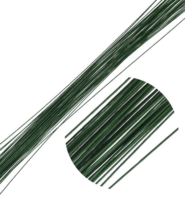 Kukkaislanka TUMMANVIHREÄ 20 gauge (0,9 mm)