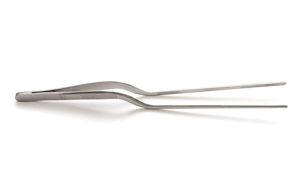 Lång böjd konfektyrpincetter 21 cm Decora
