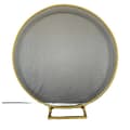 Miniatyrbild 1 av 2: Järblomsbåge, Elegant Rund Form, Anpassningsbara Storlekar,2m(78.7in), Guld-Kvadrat bas