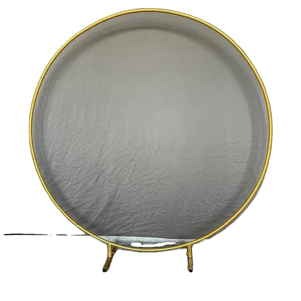 Jernblomstbue, Elegant Rund Form, Tilpasselige Størrelser,2m(78.7in), Guld