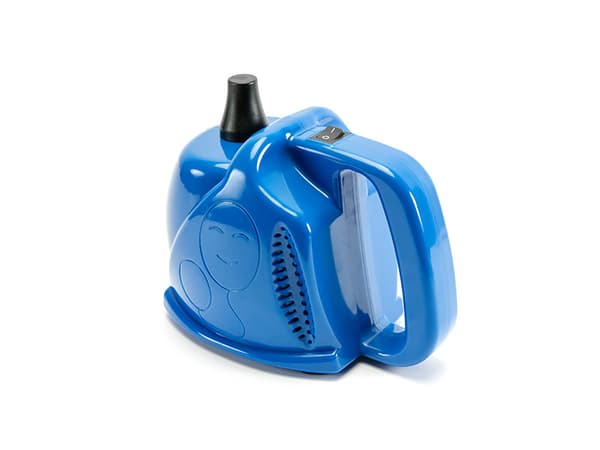 Elektrisk pump med en utgång