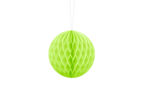 Pappersboll, äppelformad, 10 cm