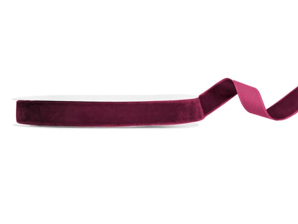 Samettinauha, violetti, 15mm/10m