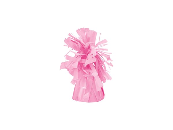 Folieballongvikt, ljusrosa (1 förpackning / 4 st.)