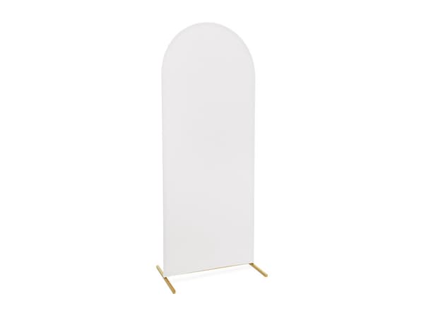 Överdrag till bågstativ, 200 cm x 80 cm, vit