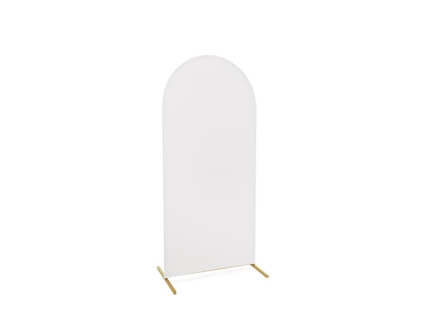 Kaarijalustan suojus, 180 cm x 80 cm, valkoinen