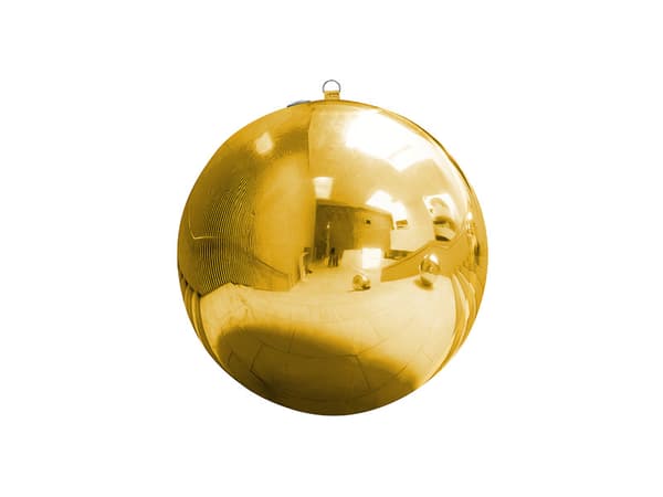 Uppblåsbar boll, guldspegel, 90 cm