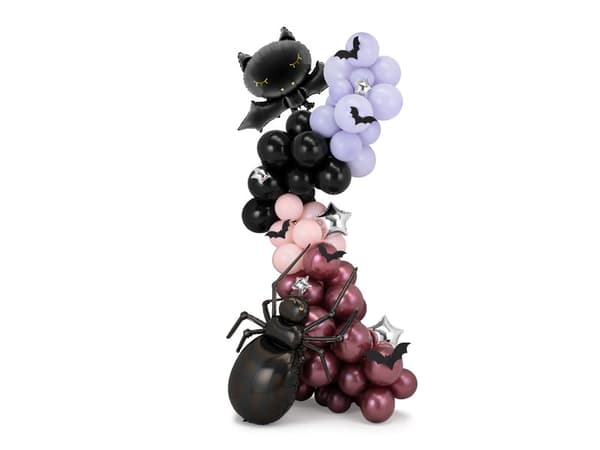 Halloween ballonggirlang, 210x120cm, mix (1 förpackning / 24-pack)