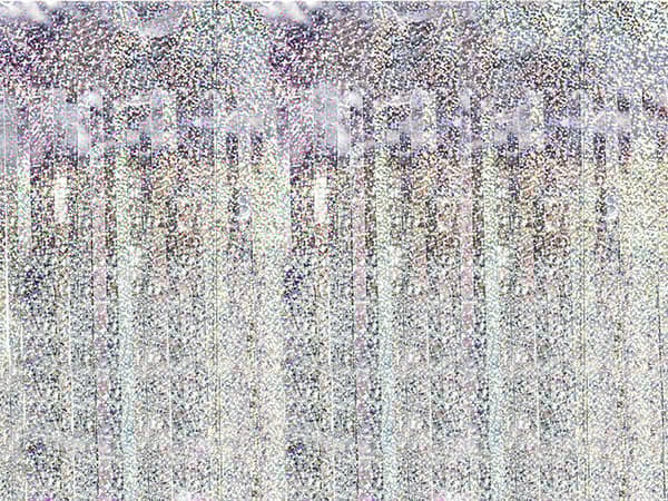 Festgardin, holografisk, 90 x 250 cm