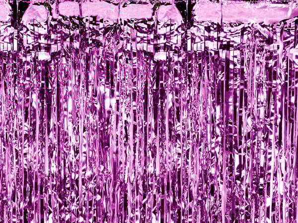 Festgardin, lilla, 90 x 250 cm