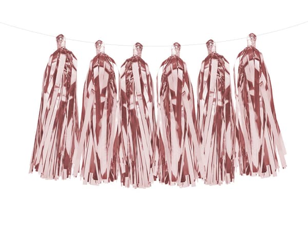 Girlang Fransar Roséguld